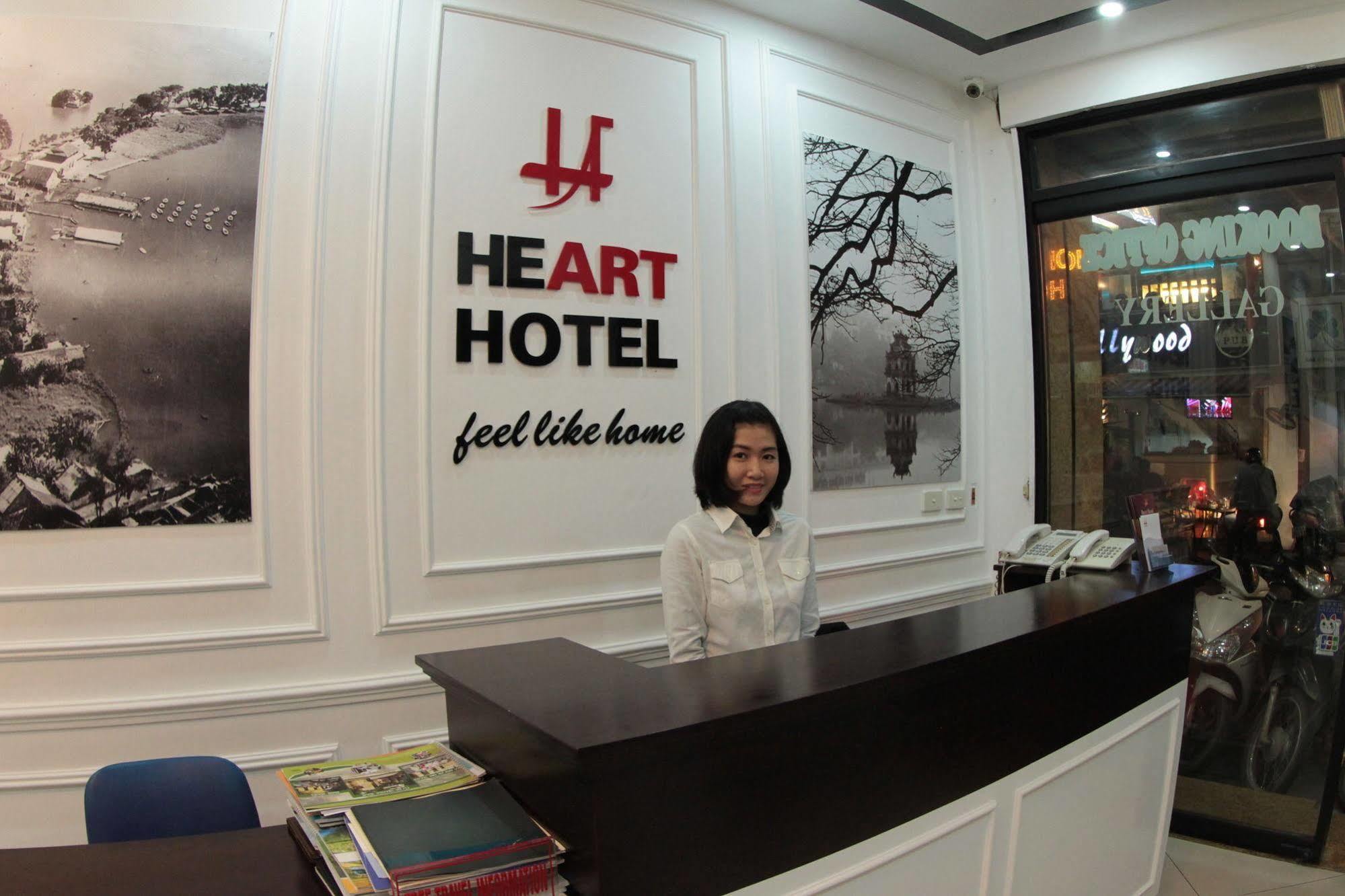 Heart Hotel Hanói Exterior foto